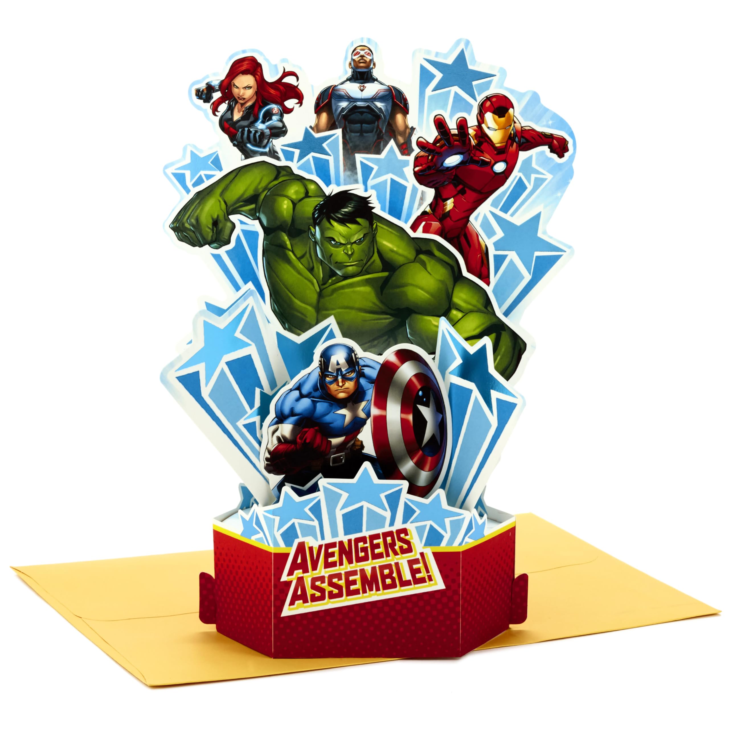 Amazon.co.jp: Hallmark Paper Wonder アベンジャーズ ポップアップ